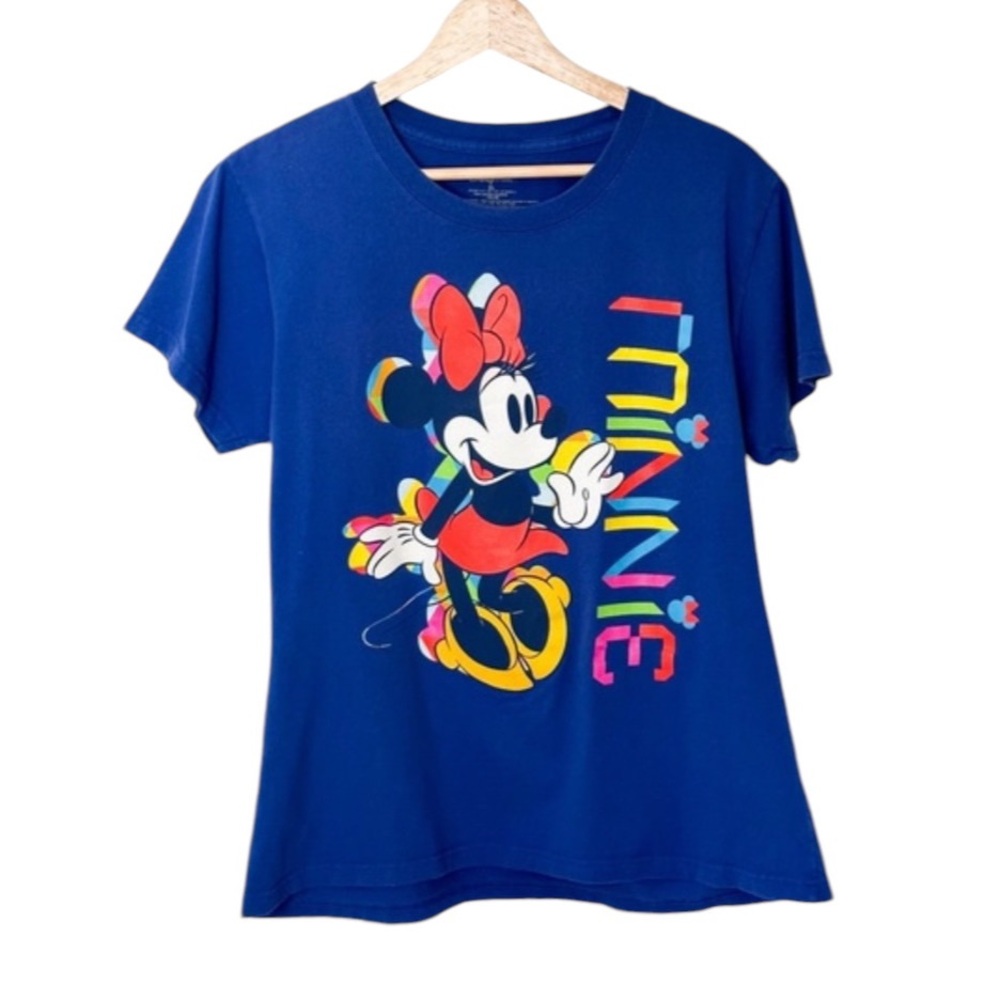 Disney Store Minnie Mouse Tee Short Sleeved T-Shirt Summer Fun — Size XL